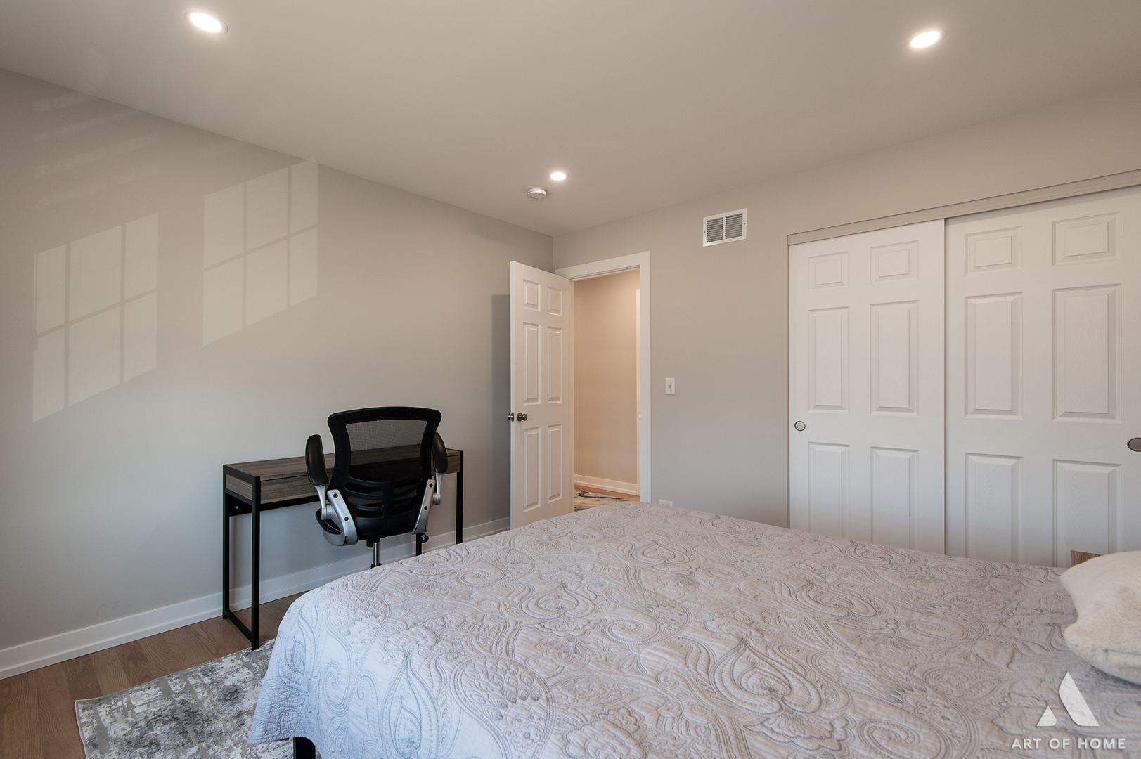 1007 Biltmore Drive Elgin, IL 60120 - Photo 29 of 43 a bedroom with a bed and a piano in it