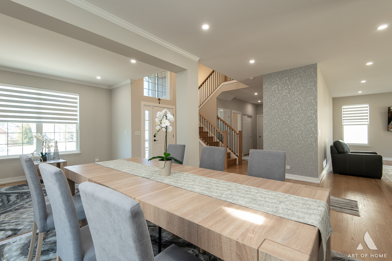 1007 Biltmore Drive Elgin, IL 60120 - Photo 6 of 43 a large kitchen with dining table and chairs