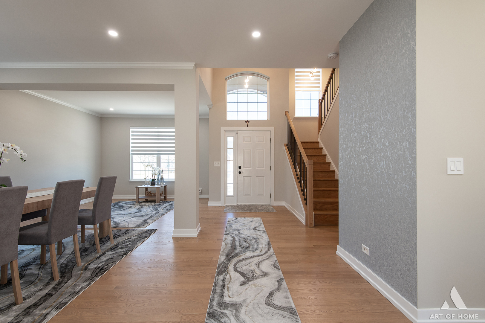 1007 Biltmore Drive Elgin, IL 60120 - Photo 7 of 43 a view of a hallway with furniture and a window