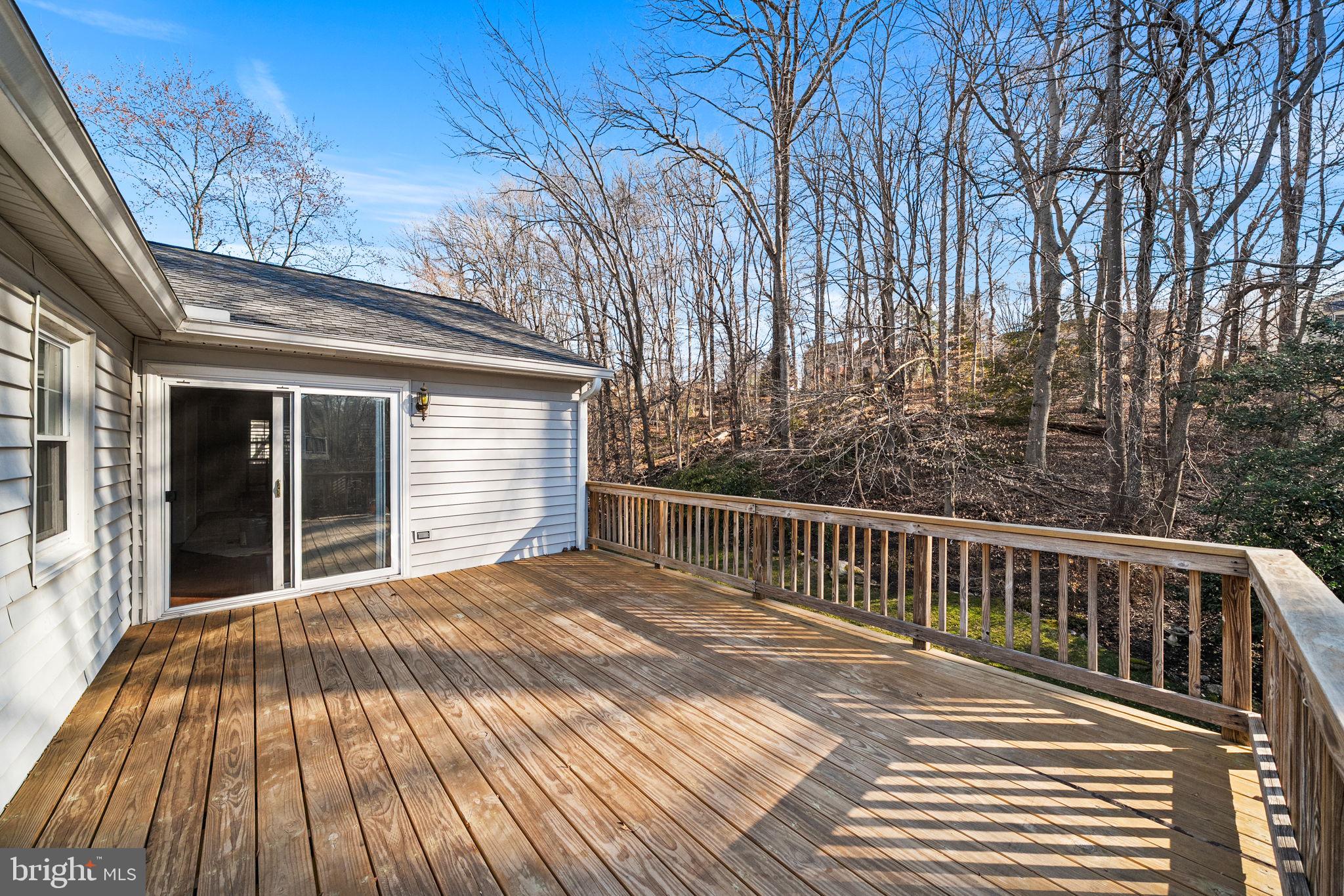 7630 Chancellor Way Springfield, VA 22153 - Photo 8 of 73 Spacious Deck