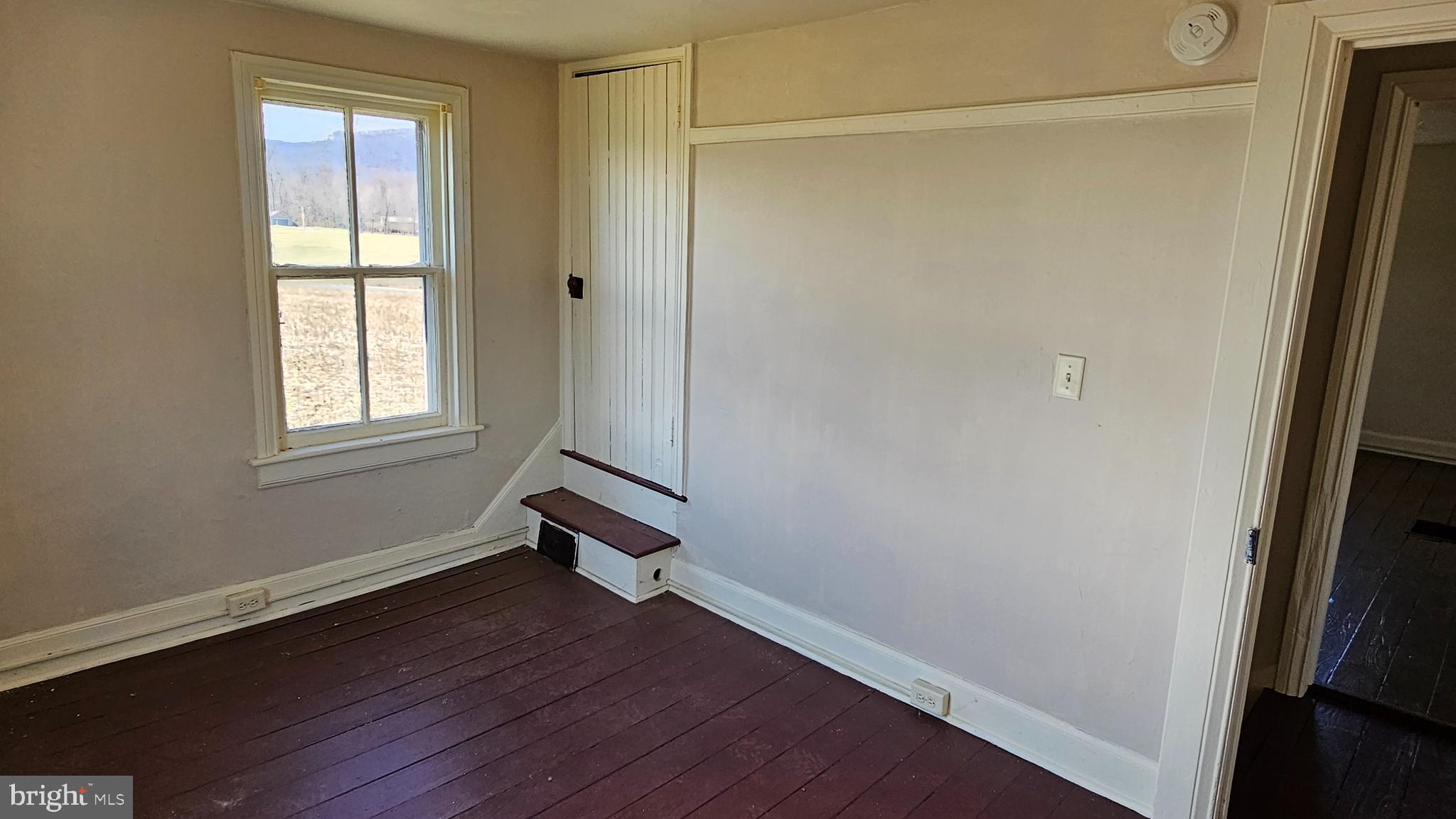 1 26.33 /- Acres Mountain Brook Road St. Thomas, PA 17252 - Photo 35 of 49 a room with window and wooden floor