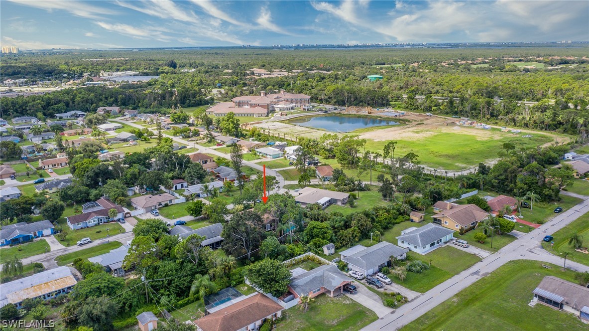 7213 Myrtle Road Fort Myers, FL 33967 - Photo 2 of 35 an aerial view of residential houses with outdoor space
