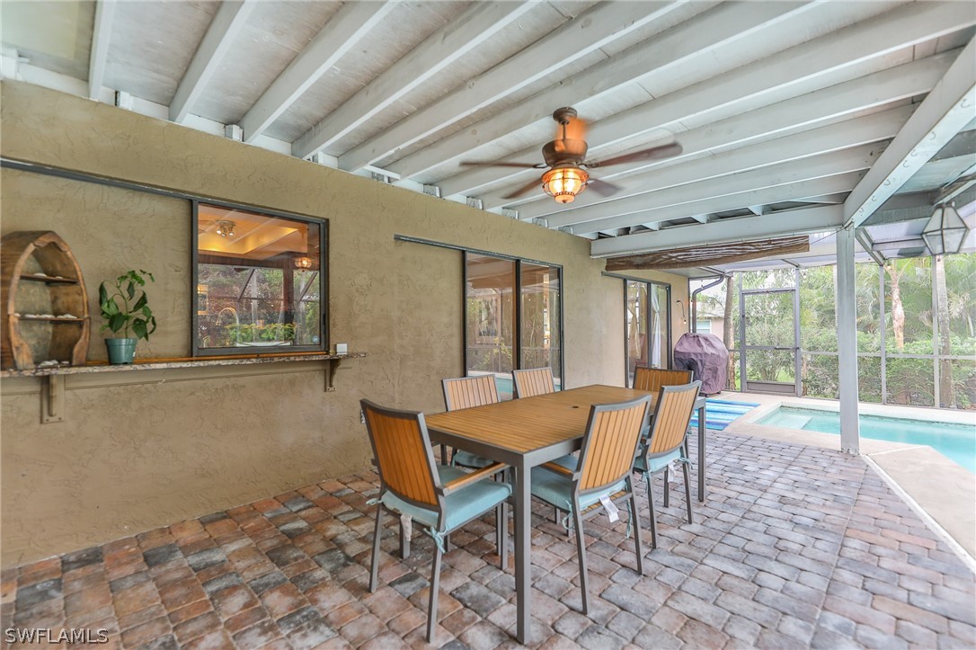 7213 Myrtle Road Fort Myers, FL 33967 - Photo 33 of 35 a dining room with furniture and window