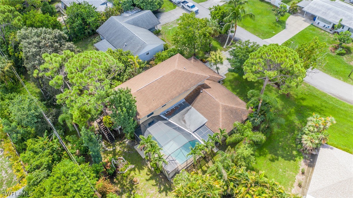 7213 Myrtle Road Fort Myers, FL 33967 - Photo 5 of 35 an aerial view of a house