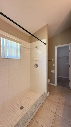 a view of small space with racks on the wall