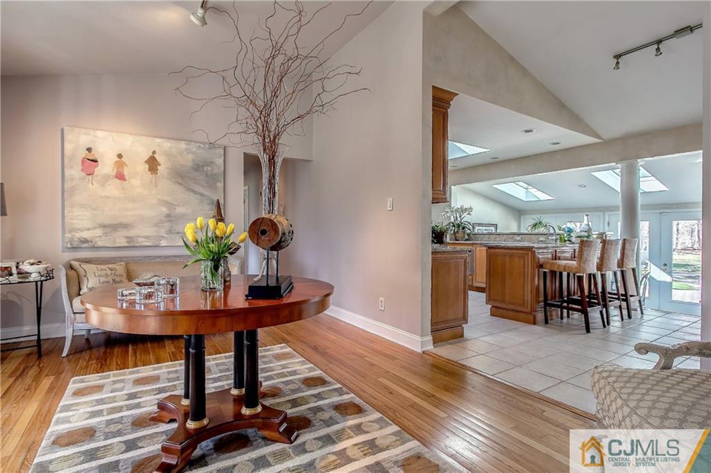 338 Springhill Road Skillman, NJ 08558 - Photo 3 of 23 a dining room with furniture and wooden floor