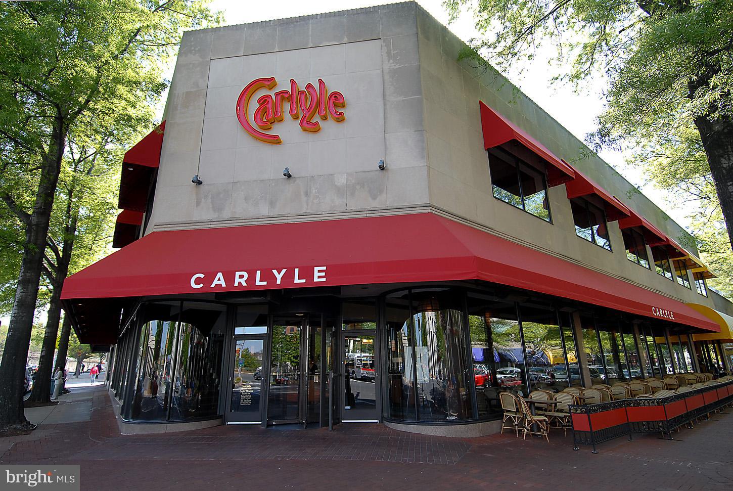 4606 28th Road South, Unit B Arlington, VA 22206 - Photo 24 of 28 The ever-popular Carlyle restaurant