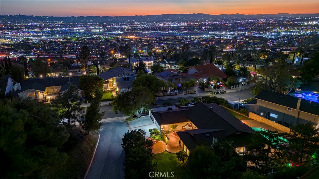 9869 Lanark Street Sun Valley, CA 91352 - Photo 21 of 22 an aerial view of residential houses and outdoor space
