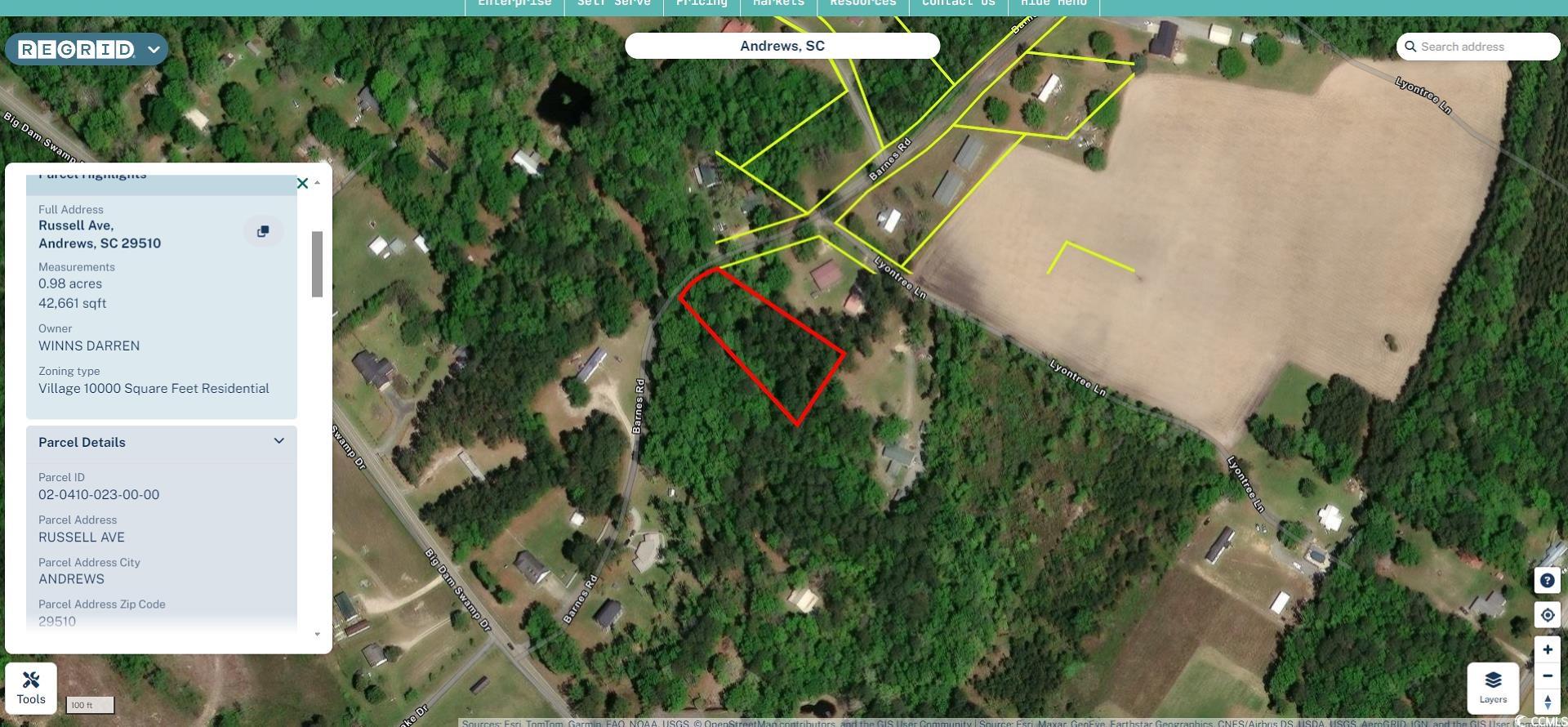 Tbd Barnes Road Andrews, SC 29510 - Photo 19 of 19