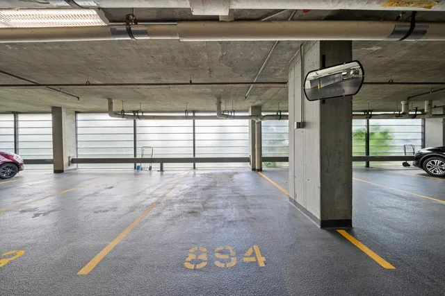 a view of a storage room with utility room