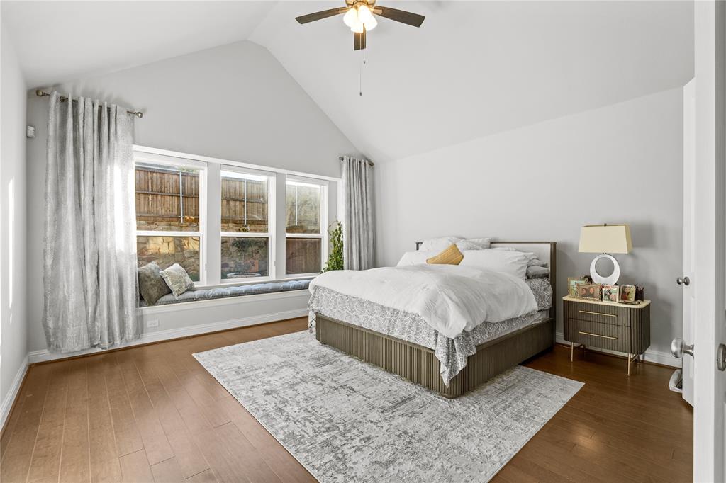 3516 Ithaca Street Corinth, TX 76208 - Photo 19 of 40 a bed sitting in a spacious bedroom next to a window