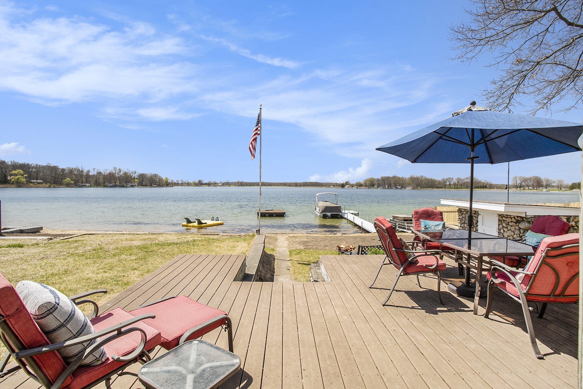 601 Clark Road Ceresco, MI 49033 - Photo 21 of 31 Back Deck