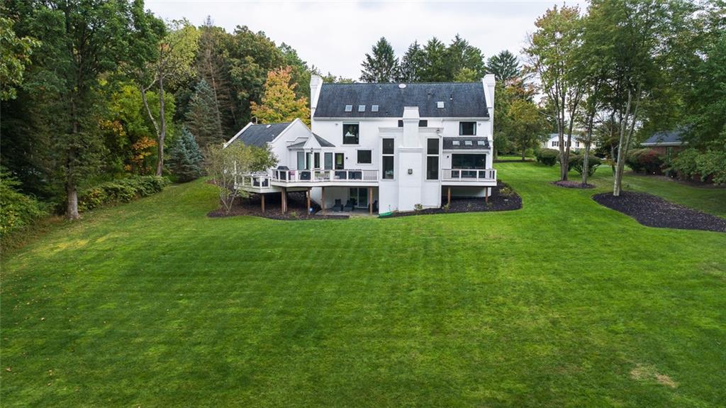 450 McKinney Road Wexford, PA 15090 - Photo 2 of 25 Private back yard surrounded by trees. Perfect for outdoor entertaining and a pool if wanted!