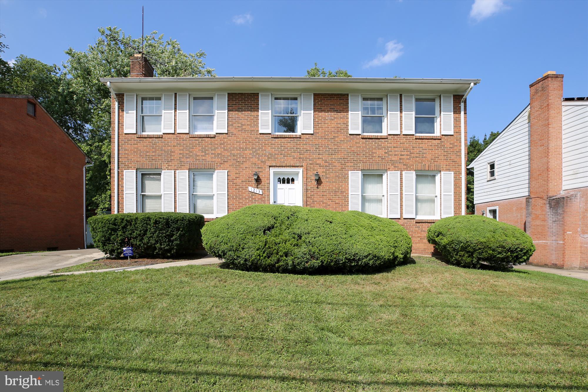 1213 Burton Street Silver Spring, MD 20910 - Photo 1 of 30 Exterior Front