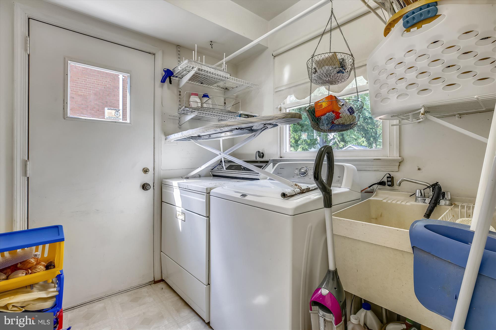 1213 Burton Street Silver Spring, MD 20910 - Photo 14 of 30 Laundry off Kitchen
