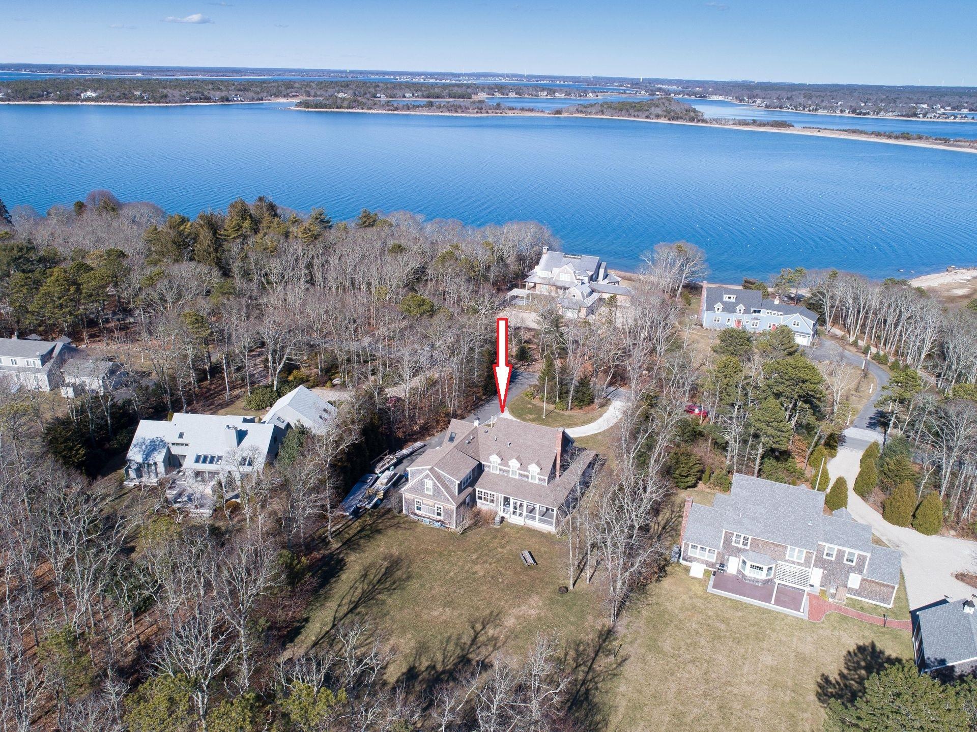 431 Scraggy Neck Road Cataumet, MA 02534 - Photo 3 of 57 431 Scraggy Neck aeriel pic1