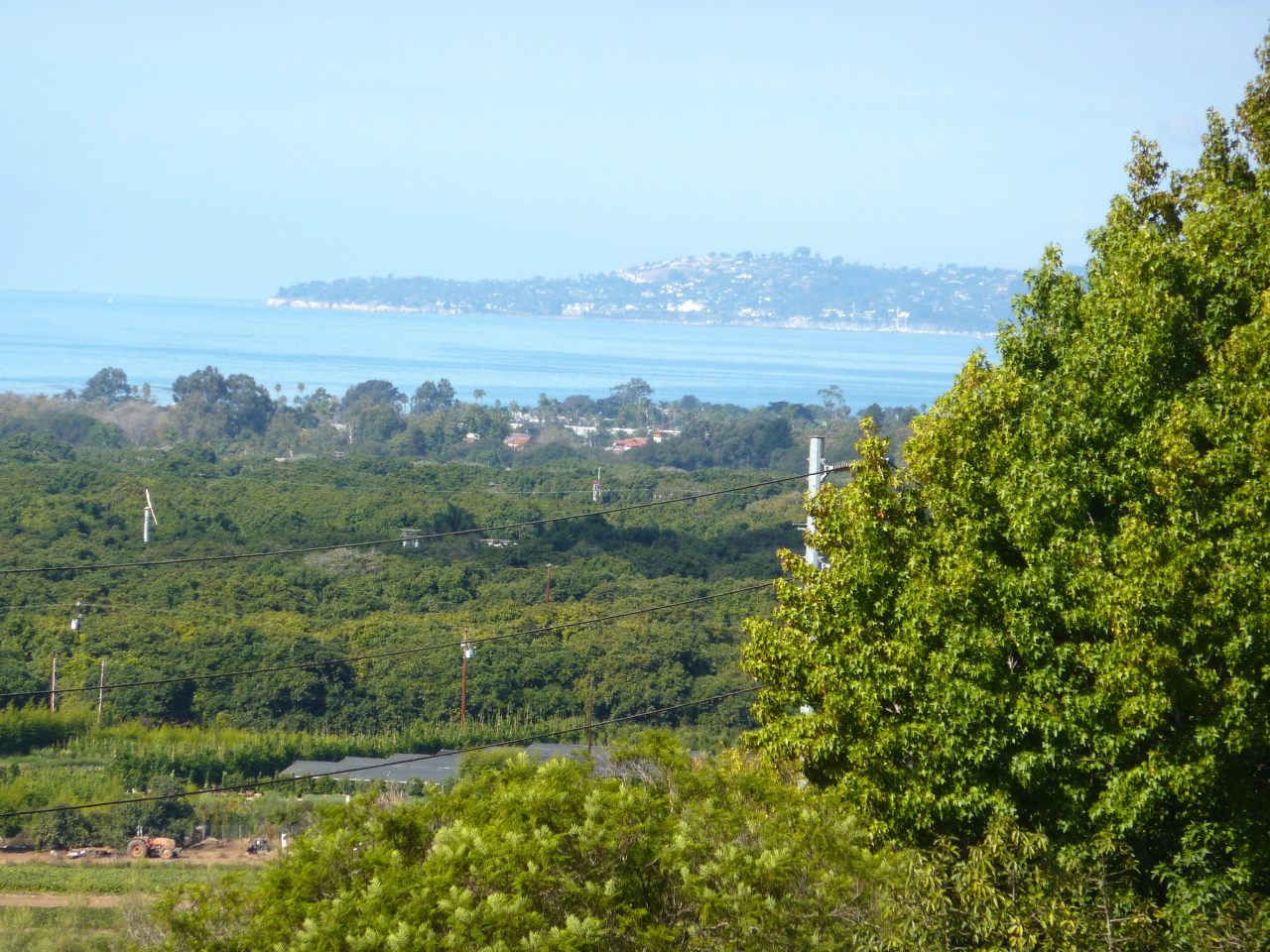 6915 Shepard Mesa Road Carpinteria, CA 93013 - Photo 2 of 10 Ocean Views. Picture taken with a zoom.