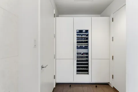 a view of closet area