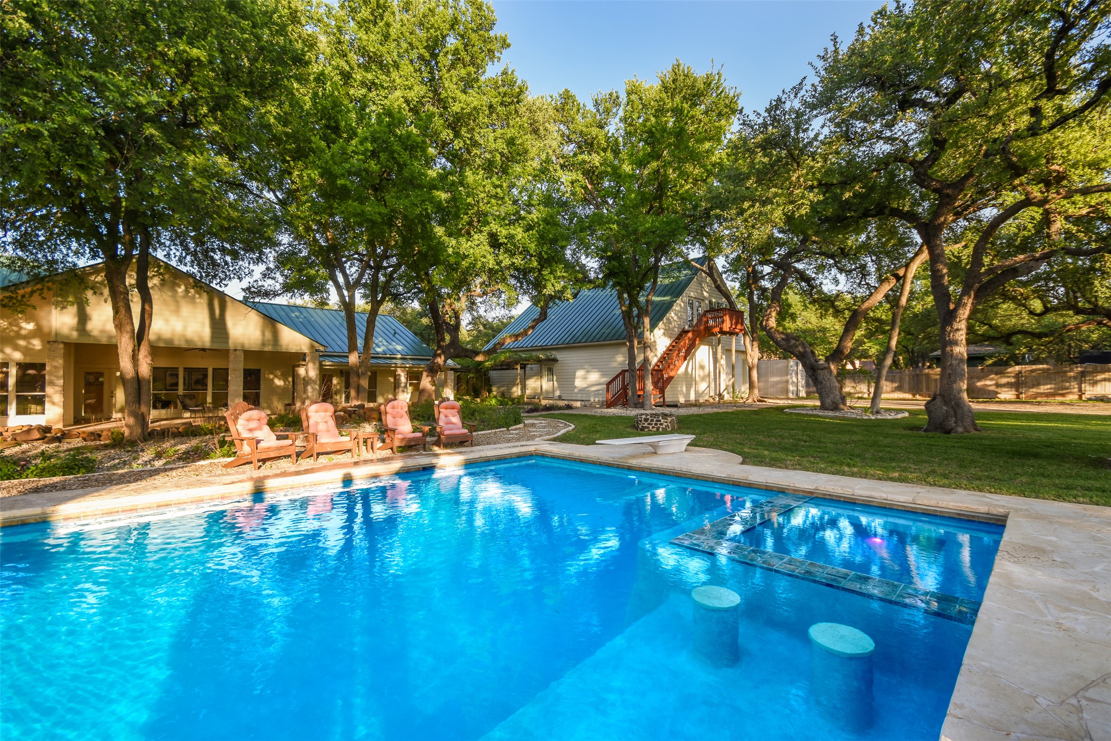 294 Logan Ranch Road Georgetown, TX 78628 - Photo 4 of 40 a view of swimming pool with a yard