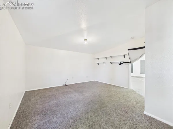 a view of empty room
