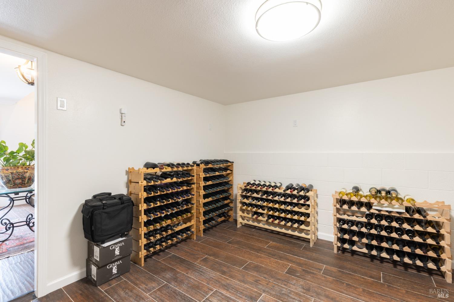 1730 Milton Road Napa, CA 94559 - Photo 64 of 77 a view of a room with racks on the wall