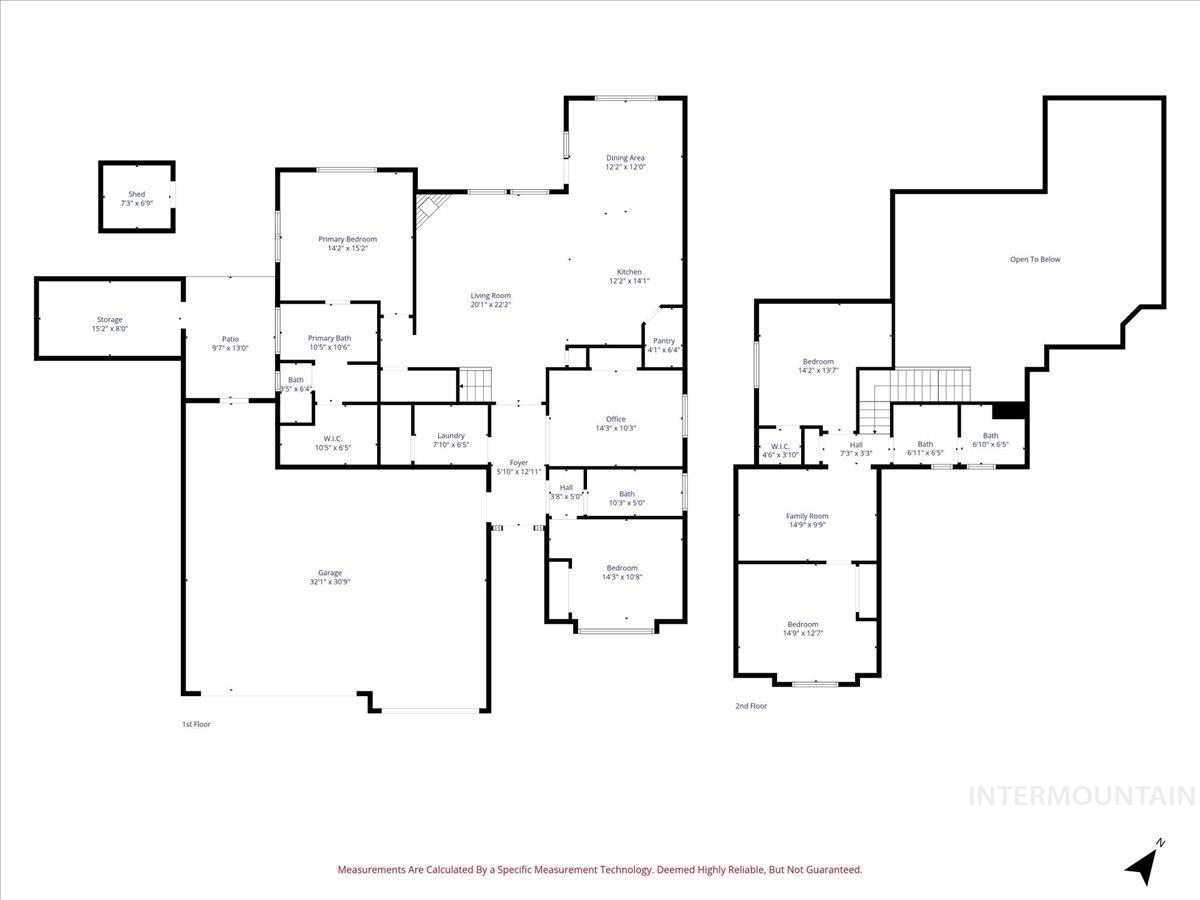 1183 North Buffalo Way Middleton, ID 83644 - Photo 47 of 47 Floor plan
