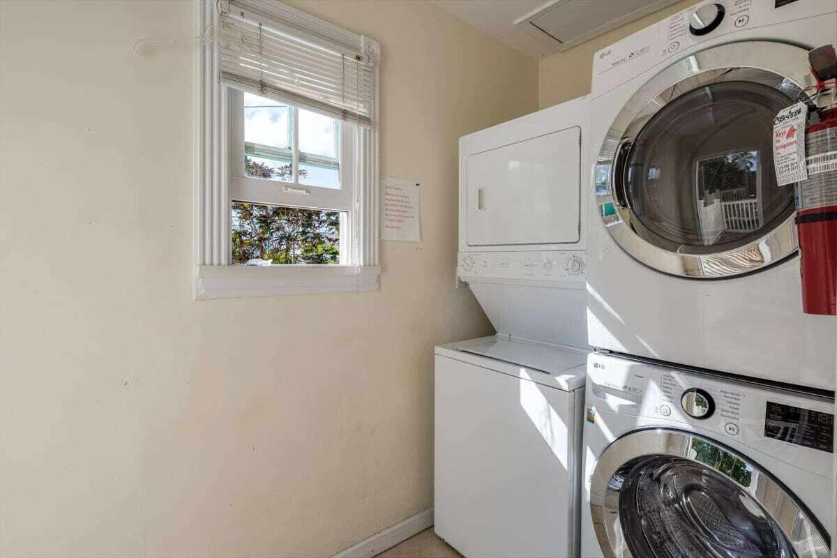 1016 Howe Street, Unit 5 Key West, FL 33040 - Photo 20 of 26 a utility room with dryer and washer