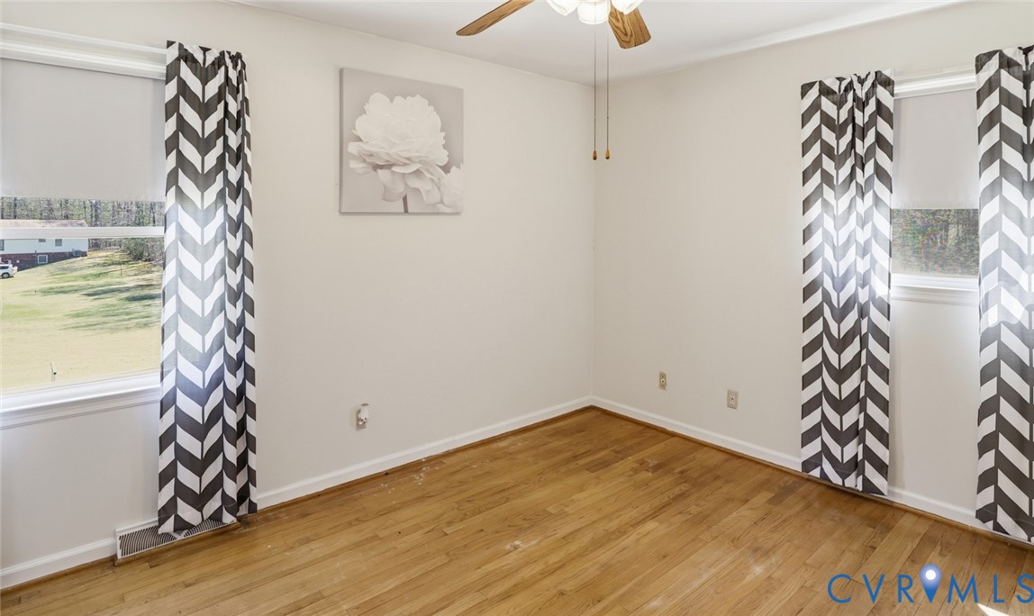 19353 Boulwares Road Ruther Glen, VA 22546 - Photo 33 of 62 Unfurnished room with light wood-type flooring and