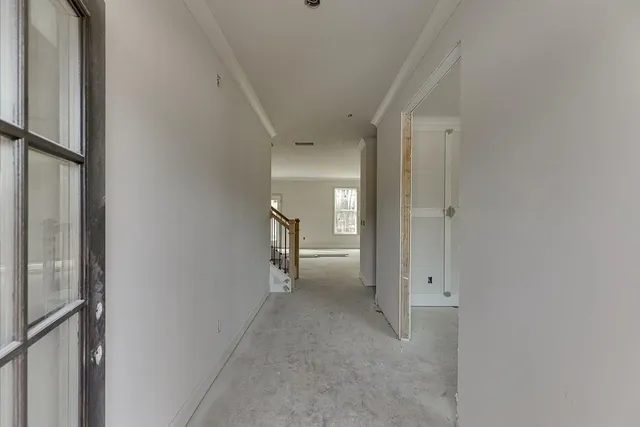 a view of empty room