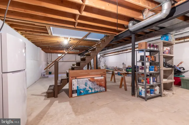 a view of a storage room with a lot of stuff