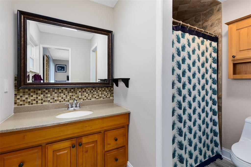 440 East Orange Street Altamonte Springs, FL 32701 - Photo 16 of 39 a bathroom with a sink and a mirror