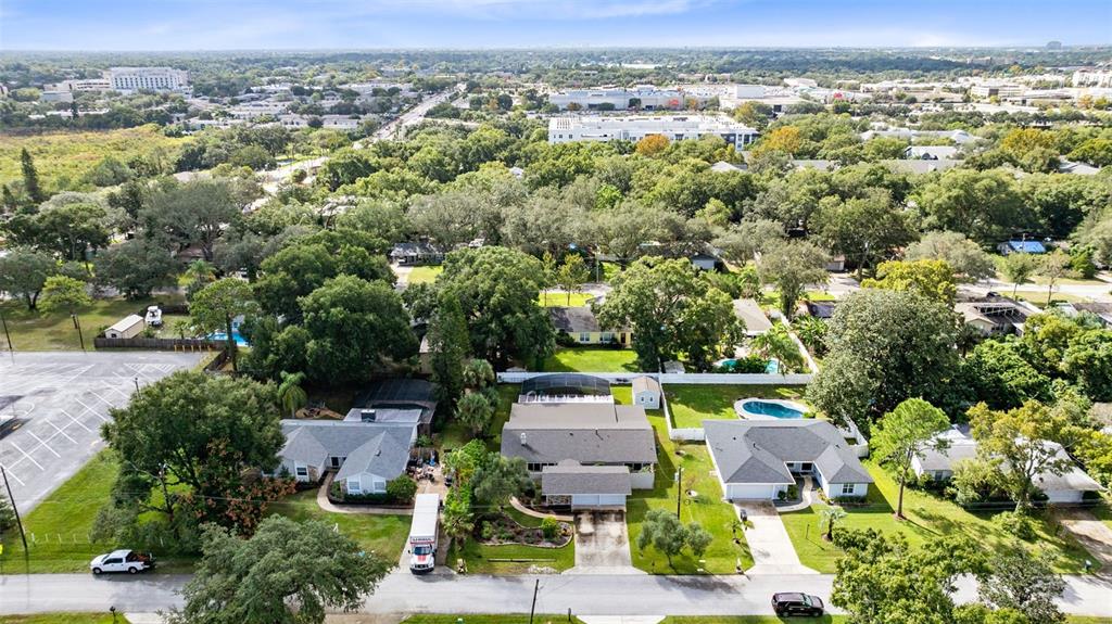 440 East Orange Street Altamonte Springs, FL 32701 - Photo 33 of 39 an aerial view of a house with a garden