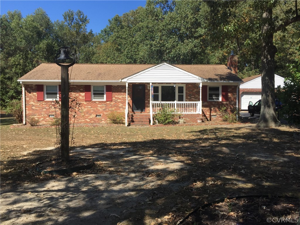 3940 Eugene Road Henrico, VA 23231 - Photo 1 of 16 Low Maintenance Brick Ranch on Acre Lot. Vinyl Tri
