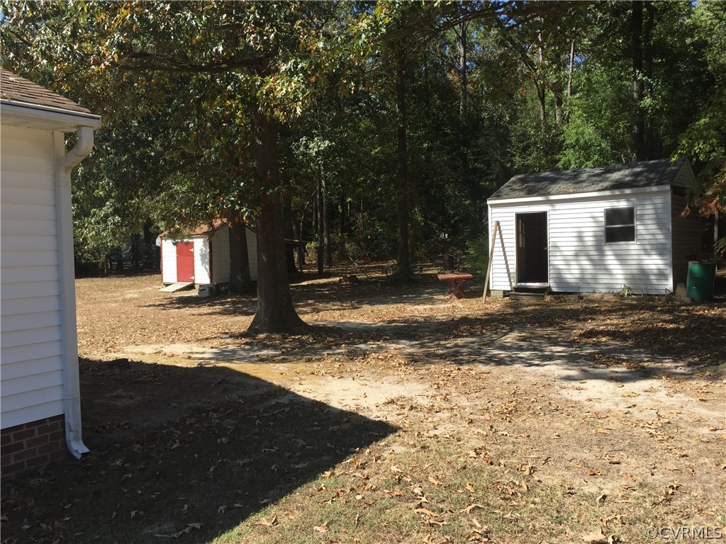 3940 Eugene Road Henrico, VA 23231 - Photo 3 of 16 @ storage sheds and wooded lot