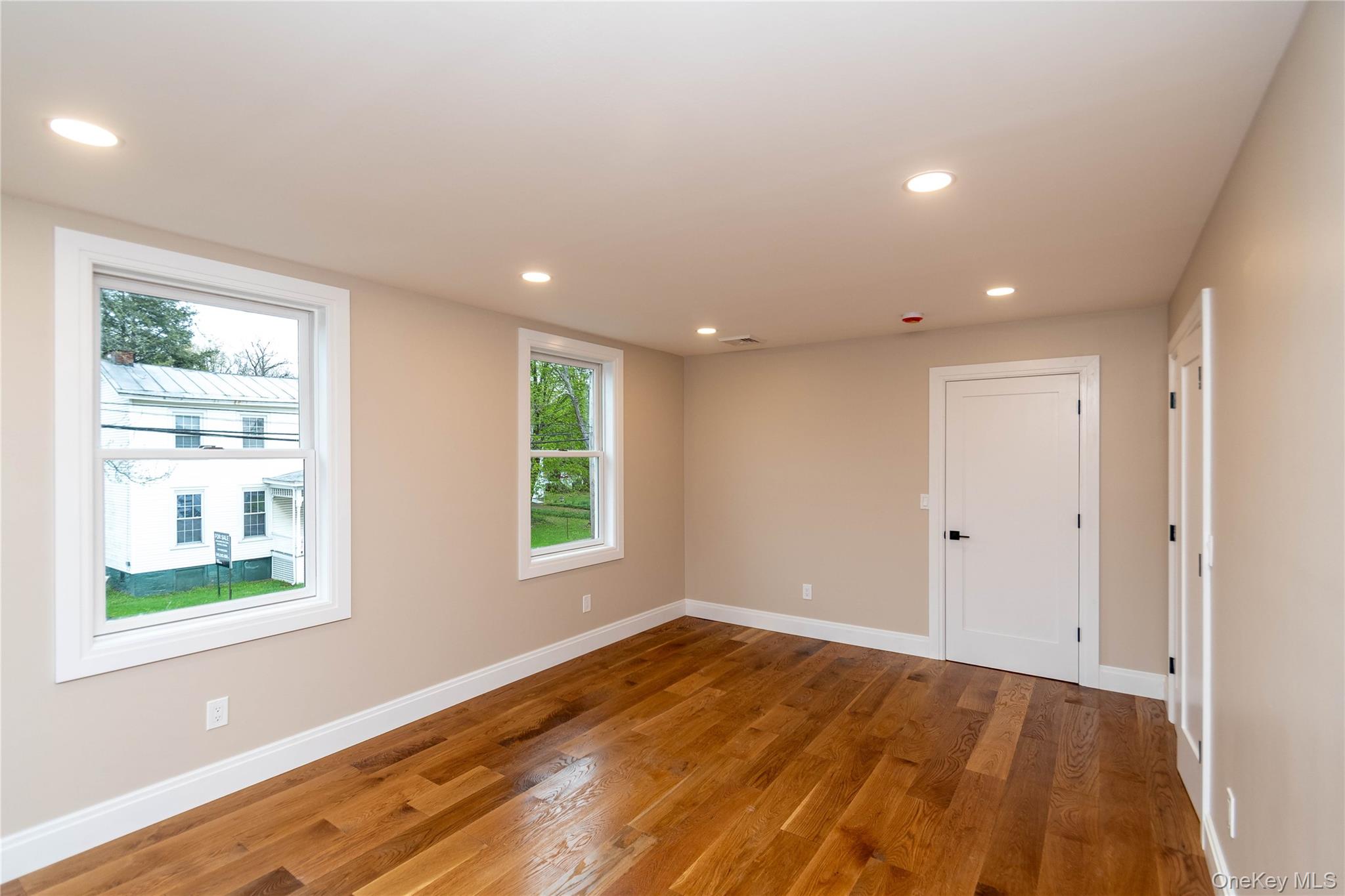 4407 Albany Post Road Hyde Park, NY 12538 - Photo 38 of 44 a view of empty room with wooden floor and fan