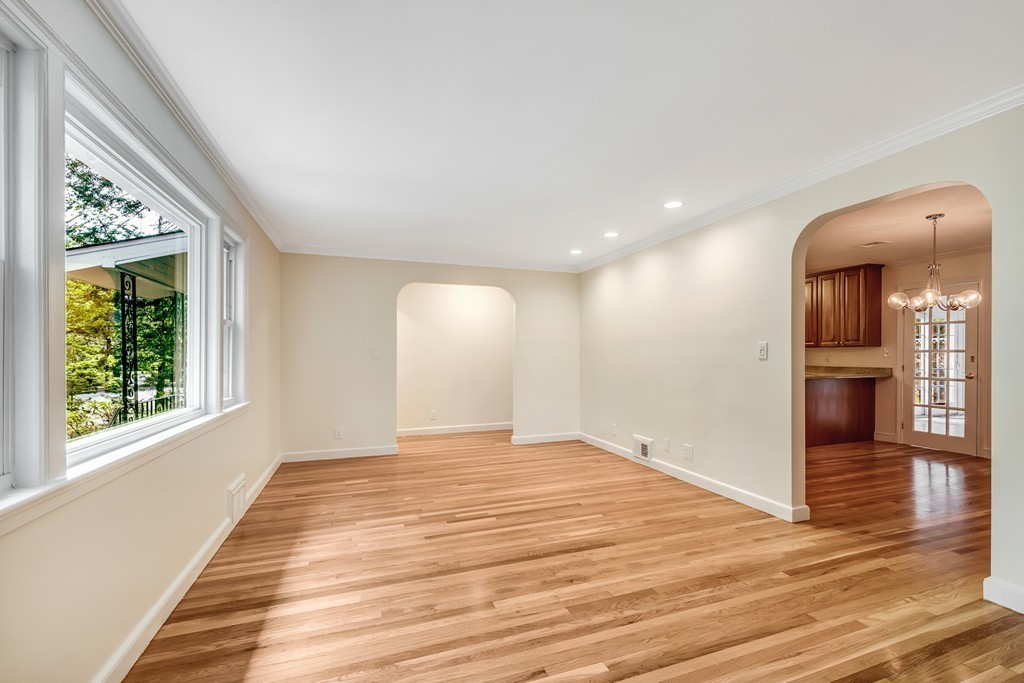 43 Kendall Road Newton, MA 02459 - Photo 3 of 22 a view of an empty room and window