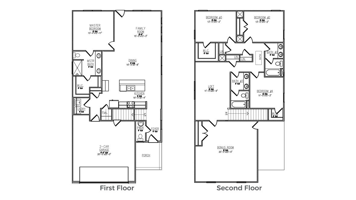 170 William Clark Boulevard Santee, SC 29142 - Photo 38 of 38 Wren-Floorplan