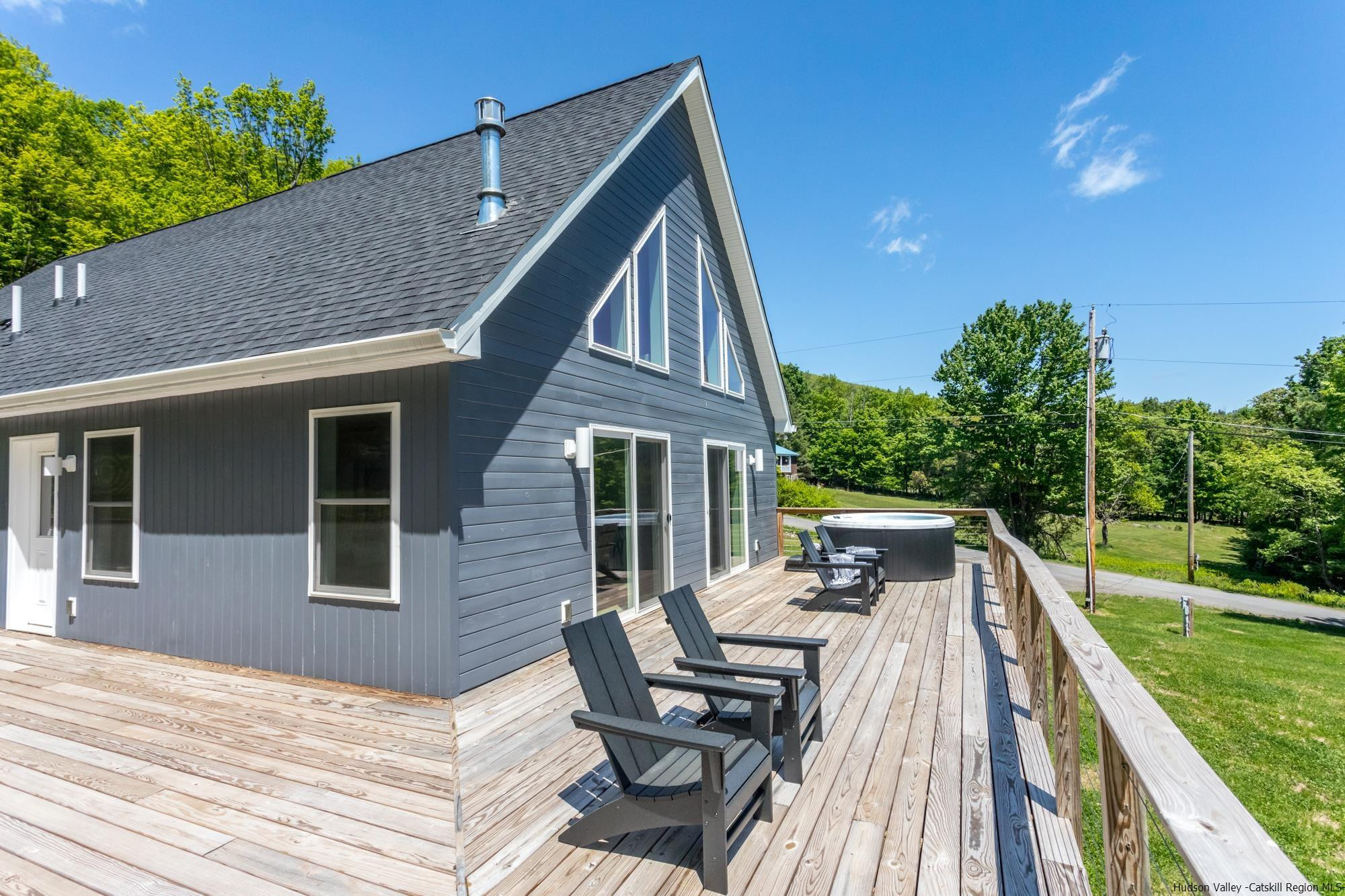 17 Freeman Avery Road Olivebridge, NY 12461 - Photo 31 of 32 a view of a house with backyard and porch