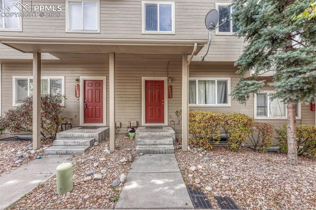 2580 Malpaso Point Colorado Springs, CO 80922 - Photo 2 of 23 front view of a house