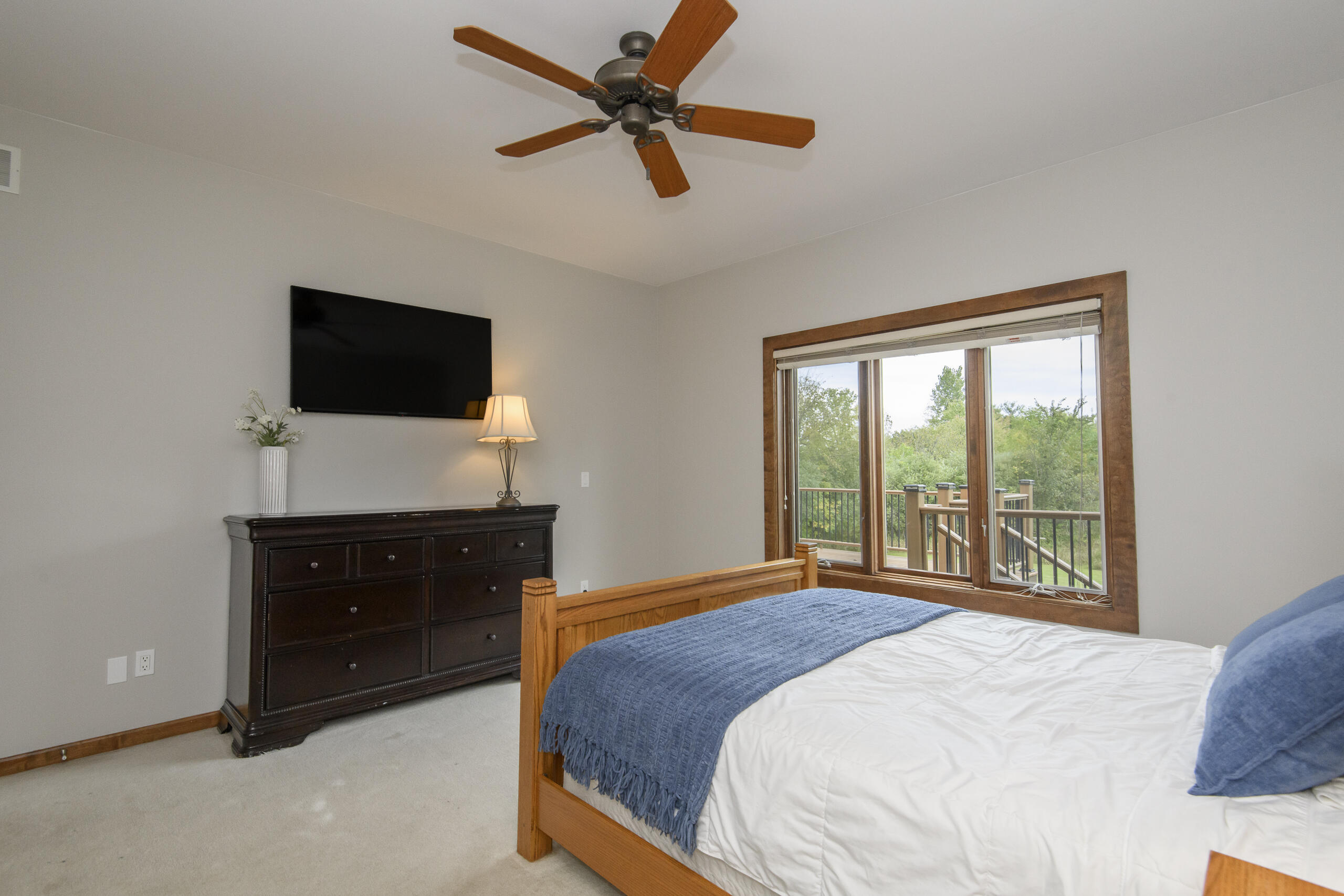 1326 Two Rivers Court Mukwonago, WI 53149 - Photo 23 of 66 Primary bedroom great views