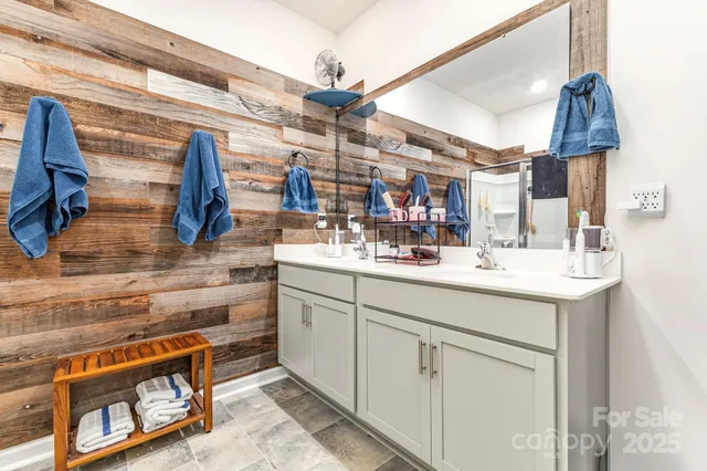 a bathroom with a toilet and a sink