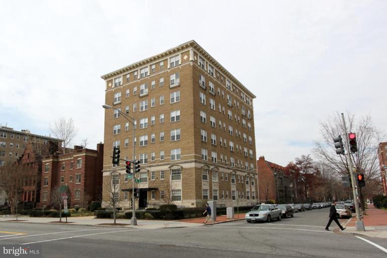 1750 16th Street Northwest, Unit 4 Washington, DC 20009 - Photo 12 of 20 a view of a tall building next to a road