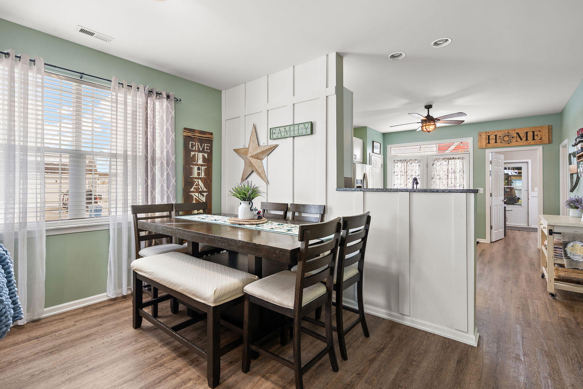 1171 Weaver Way Chesterton, IN 46304 - Photo 7 of 25 a view of a dining room with furniture and wooden floor