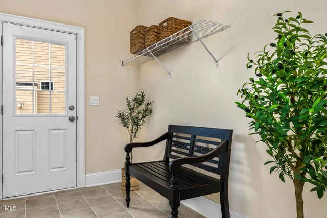 a view of a entryway