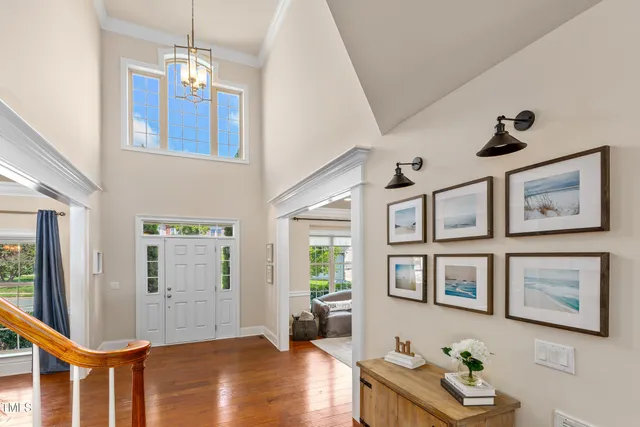 a very nice looking room with a large window