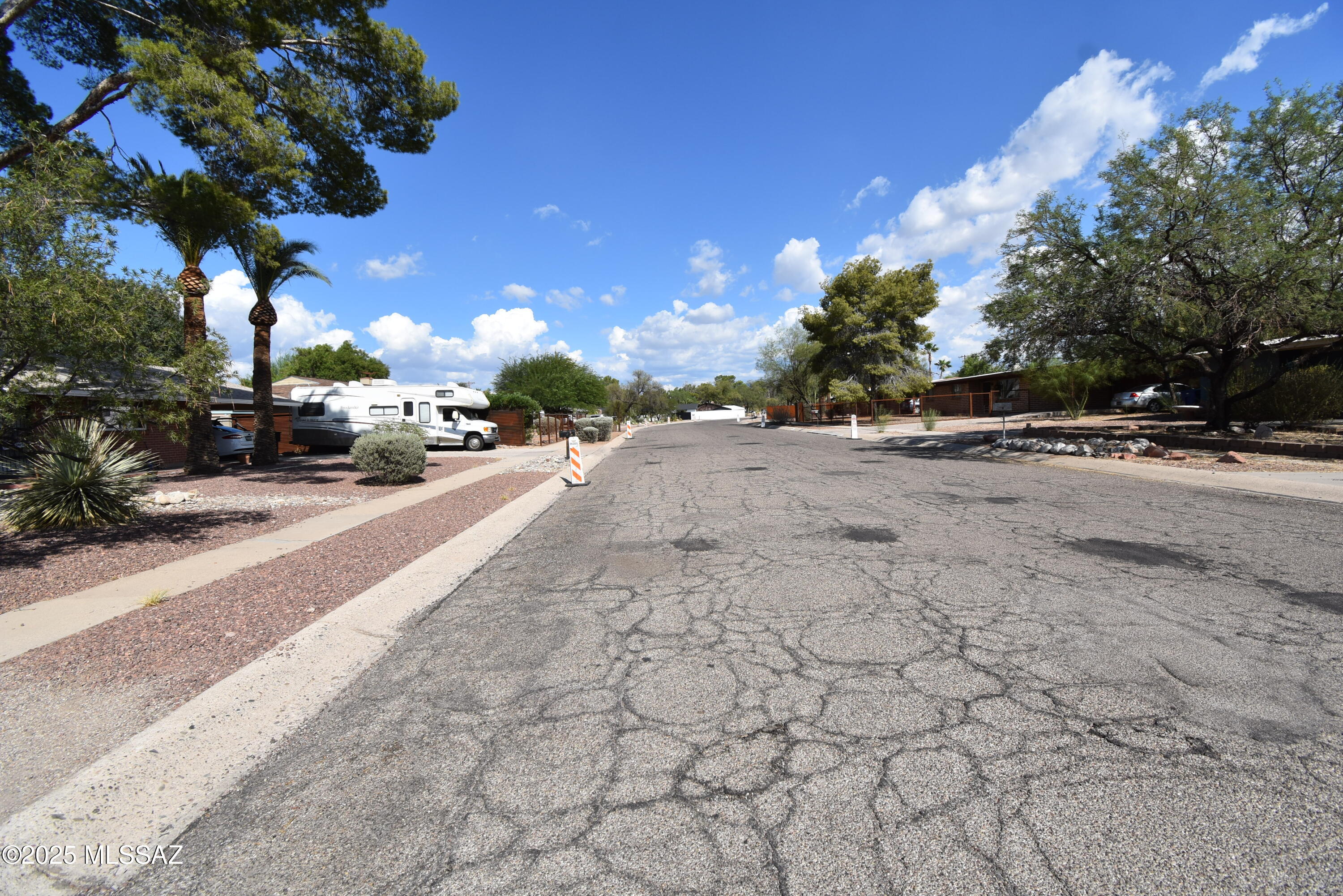 5501 East Spring Street Tucson, AZ 85712 - Photo 4 of 32 a view of a street with a building in the background