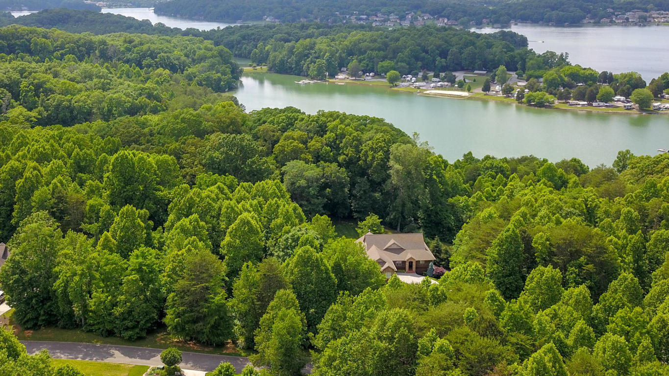 Property on both sides of the home