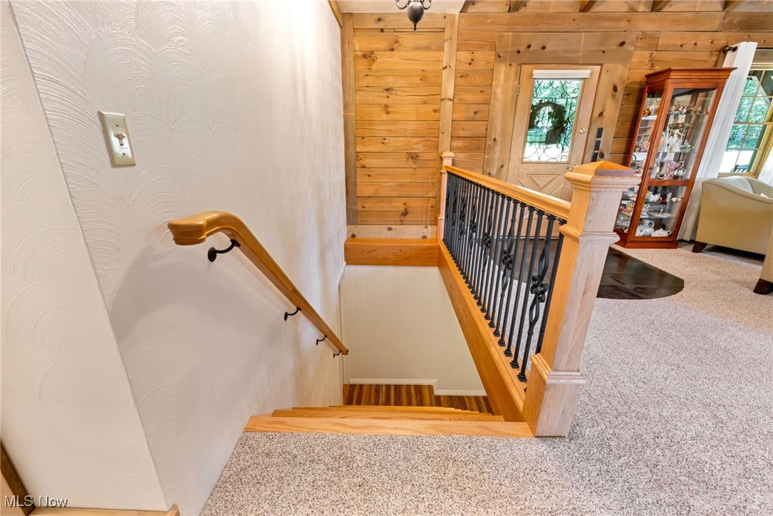 1623 Carson Road New Cumberland, WV 26047 - Photo 31 of 40 Staircase to Lower Level