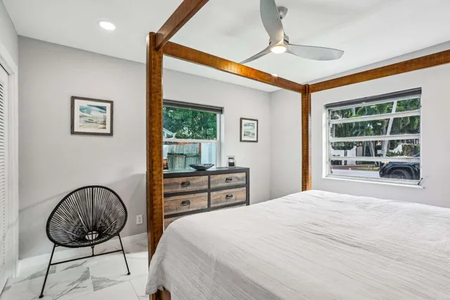 a room with a washer and dryer