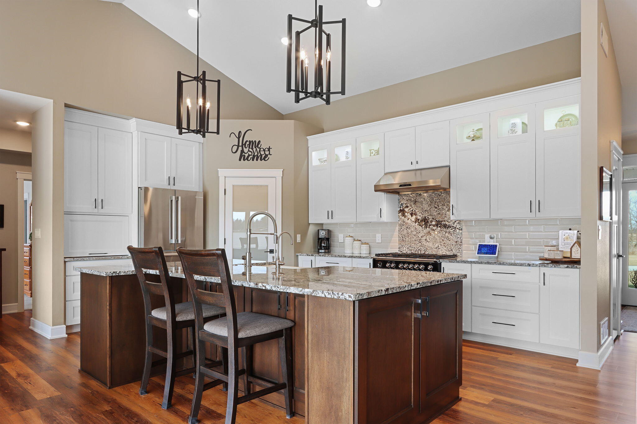 21229 Plank Road Dover, WI 53139 - Photo 3 of 46 GORGEOUS kitchen with walk in pantry and high end appliances